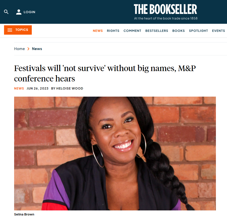 The-Bookseller-News-Festivals-will-not-survive-without-big-names-M-P-hears